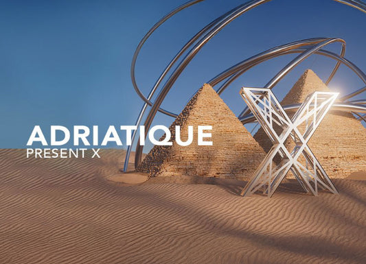 Partying with Adriatique by the Giza Pyramids