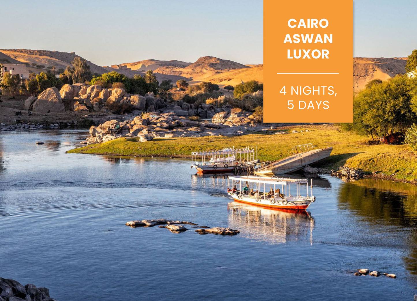 Exclusive Offer | Nile Cruise - 4 Nts, 5 Dys