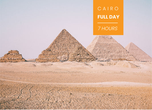 Full Day Tour in Cairo (Pyramids, Sphinx, Museum, Khan El Khalili)
